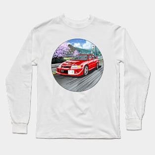 Mitsubishi Lancer Evolution VI - animauto Long Sleeve T-Shirt